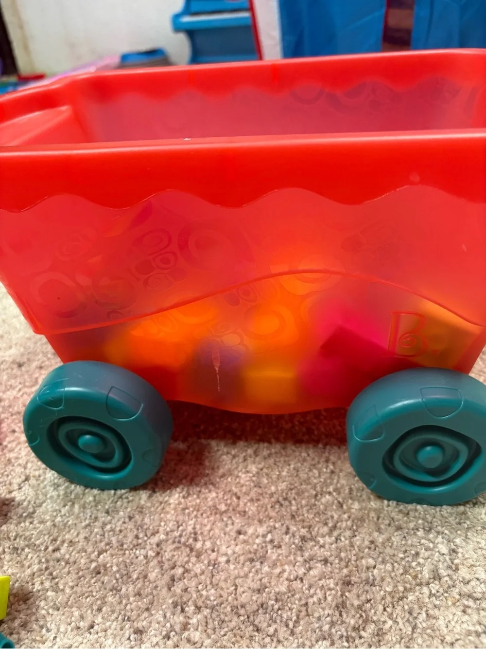 B. Toys washed sanitized
